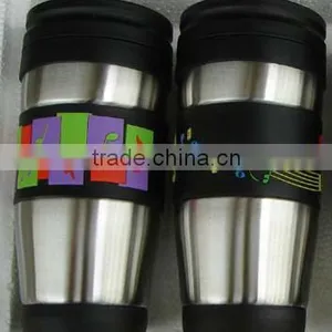 Stainless Steel Travel Coffee Mug thumbnail-1