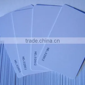 125khz /13.56mhz /860-960mhz Plastic Door Access Control RFID Card thumbnail-2