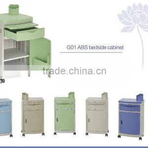 Hospital Plastic Drawer Storage Cabinets With Wheels thumbnail-1