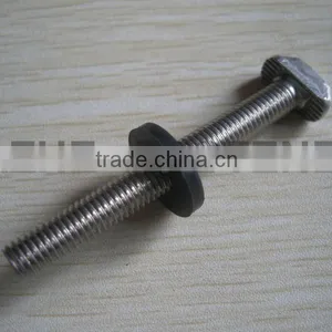 Stainless Steel Thin Step T Bolt With EDPM Washer thumbnail-1