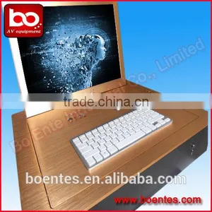 Conference Tabletop LCD Screen Rotating Flip Up Device/LCD Flip Up Mechanism thumbnail-1