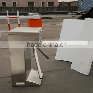 Factory Price RFID Access Control Automatic Tripod Turnstile.Turnstile Supplier Electric Fingerprint Automatic Tripod Turnstile thumbnail-5