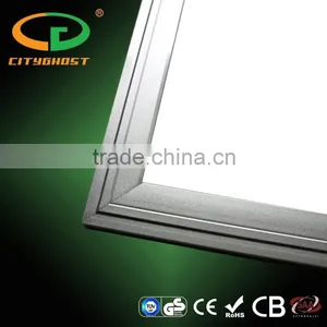 AC 180-250V Silver Frame 0.2W Light Source 90LM/W Triac Dimming Led Panel 600x600 48w thumbnail-4