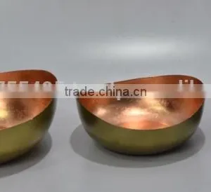 Hand Made Metal Decorative Bowl thumbnail-3