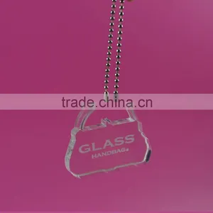High Quality Custom Clear Acrylic Keychain thumbnail-1