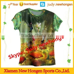 2016 Sublimation t Shirts Design, t Shirts for Women thumbnail-1