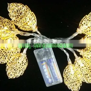 Gold Leaf LED String Light for Christmas thumbnail-1