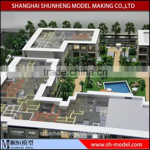 Scale Hotel Architectural Building Model / Experienced Scale Building Model Maker thumbnail-1