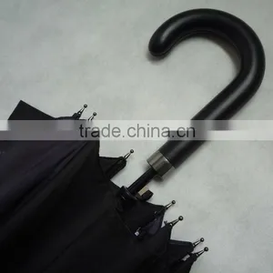 Leather Plastic Handle Umbrella thumbnail-1