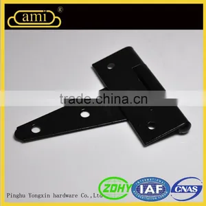 Zinc and Black Surface Double Sided Real Estate Door Rubber T Hinge Strip thumbnail-2