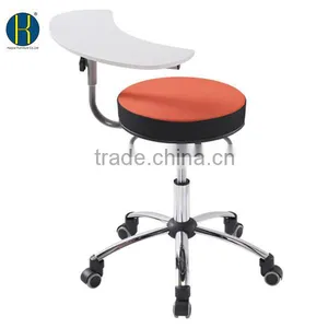 Modern Fabric Wheel Chair With Writing Pad For School Students / For Training thumbnail-3
