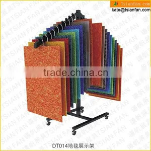 DT014---Metal Floor Carpet Display Shelf thumbnail-1