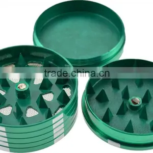 New Style Chromium Crusher Zinc Inch Piece Tobacco Spice Herb Grinder 843 thumbnail-2