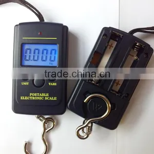 Digital Lcd Display Mini Hook Luggage Scale 40kg thumbnail-2