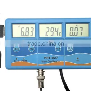 KL-027 6 in 1 Multi-parameter Water Quality Monitor,ph/EC/MV/CF/TDS Meter/Monitor thumbnail-2