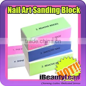 Hot Sale 4 Sides Nail Sanding File Nail Buffer Block for Manicure and Pedicure thumbnail-1