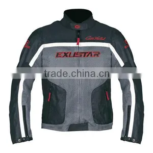 Breathable, Waterproof Inner, Removable Protectors Motorcycle Black Jacket thumbnail-1