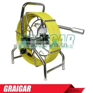 Waterproof Plumbing Sewer Pipe Inspection Camera Systems Water Well Air Duct Push Rod Inspection Camera thumbnail-2