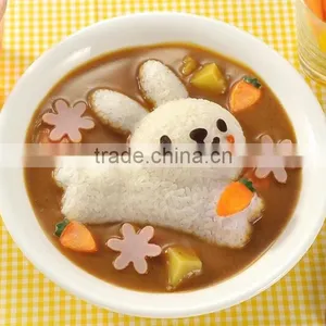 Kitchen Tool Children Gift Sushi Setsr Curry and Rice Bowl Rice Mold thumbnail-4