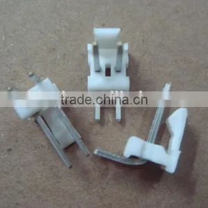 2.54mm Pitch PCB Wire to Board Connector TE 2P MAT100 HDR ASSY SQ Connector 640457-2 Right Angle Header 2 Pin Through Hole thumbnail-1