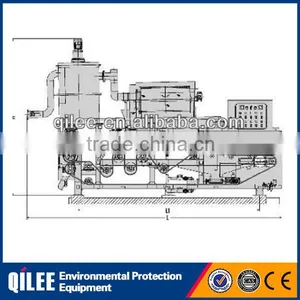 Belt Filter Press for Wastewater Treatment thumbnail-3