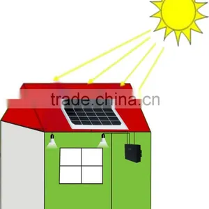8w Cheap Solar Led Lighting With 3W SMD Led Bulb Led Solar Kit With Mobile Charger thumbnail-1