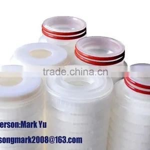Food Grade PP/PES Pleated Filter Cartridge for Water/juice/wine/beverage/beer/drinking Making With Good Price thumbnail-1