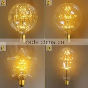 Vintage Fireworks LED Star Light Edison Bulb Style Lamp Home Decorative thumbnail-2