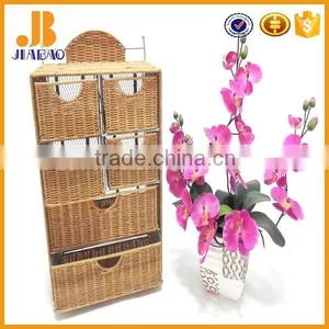 Natrual Rattan Living Rooom Storage Cabinet thumbnail-1