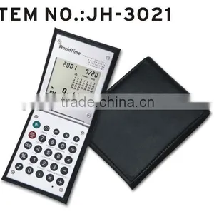 8 Digits Leather Notebook With Calculator&calculator Notebook thumbnail-3