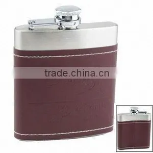 Novelty Stainless Hip Flask. thumbnail-1