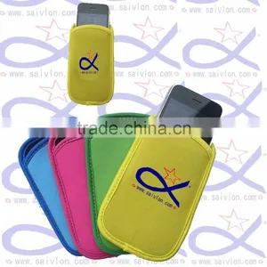 Water Resistant Neoprene Cell Phone Pouch thumbnail-2