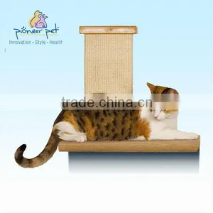 High Quality Platform Scratching Sisal Board Tree Cat Scratcher thumbnail-3