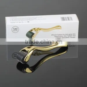 Wholesale 540 Needles Micro Needle Gold Derma Roller thumbnail-2