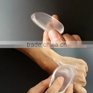Wholesale Clear Beauty Cosmetic Powder Silisponge Makeup Silicone Sponge for Blending thumbnail-2