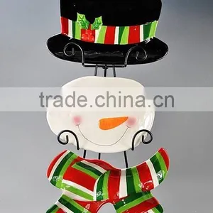 Christmas Decor Plates With Lovely Printing thumbnail-1