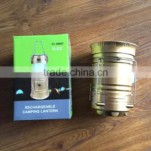 Wholesale Hot Sell Solar Rechargeable Extension Type Plastic Camping Light With Battery and Cable thumbnail-3