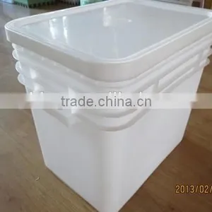 25 Liter Plastic Rectangular Bucket Paint Bucket Pail for Packing Paint Bucket 6.6 Gallon thumbnail-3