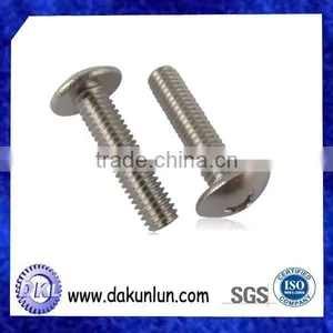 Cross Slot Big Flat Head Stainless Steel Screw thumbnail-1