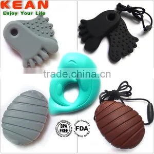 Pendant Baby Cute Toy Make By Food Grade Teething Pendant thumbnail-6