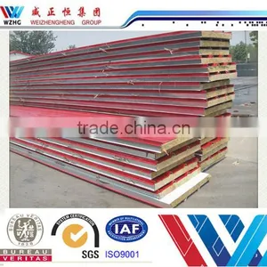 WZH PPGI Metal Eps Wall Sandwich Panel Price Light Weight Sandwich Panel thumbnail-5