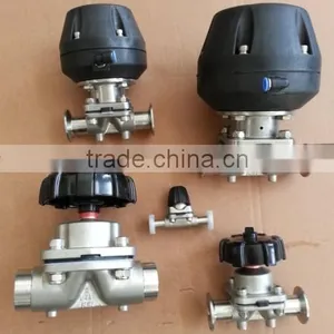 Sanitary Stainless Steel Pneumatic Diaphragm Valve thumbnail-3