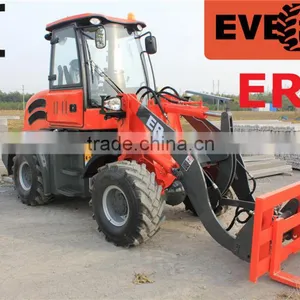ER20 Everun Consturction Machine Small Wheel Loader With Sand Spreader For Sale thumbnail-6