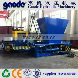Horizontal Full Automatic Scrap Metal Aluminum Baler HC81T-630 thumbnail-1