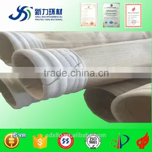 High Quanlity Polyester Filter Air Bag Filter for Chimney Factory , Bag Filters for Cement Dust thumbnail-1