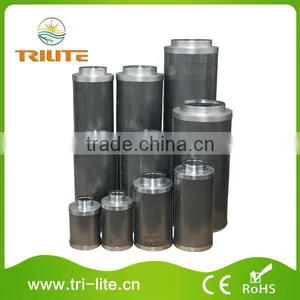4" 6" 8" 10" Inch Carbon Filter Hydroponic Air Filter Odor Control Scrubber thumbnail-1