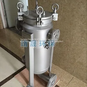 Size 1 Stainless Steel Jacketed Bag Filter Housing For Temperature Control Filtration System thumbnail-1