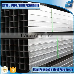 40*40*1.5mm Struction Mild Steel Pre Galvanized Square gi Pipe thumbnail-1