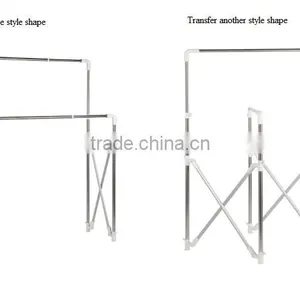 Telescopic Collapsible Double Pole Heavy Dring Rack thumbnail-5