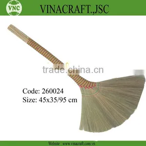 Vietnam Grass Broom With Plastic Fiber thumbnail-6